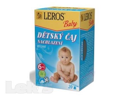 Čaj Dětský Leros Baby Nachlazení 20x2g