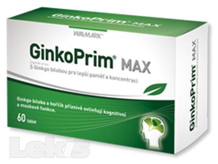 Walmark GinkoPrim MAX new 60mg tbl.60 bls.