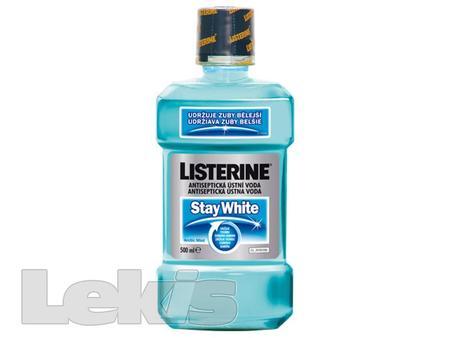 Listerine Stay White ústní voda 500ml
