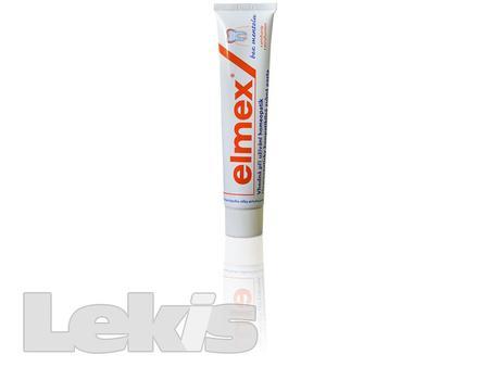 Elmex zub pst bez mentolu homeopatická 75ml