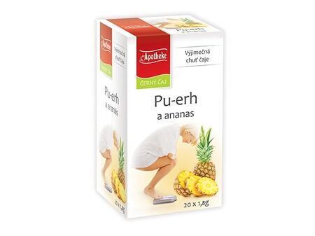 Čaj Apotheke Pu-erh a ananas 20x1,8g n.s.