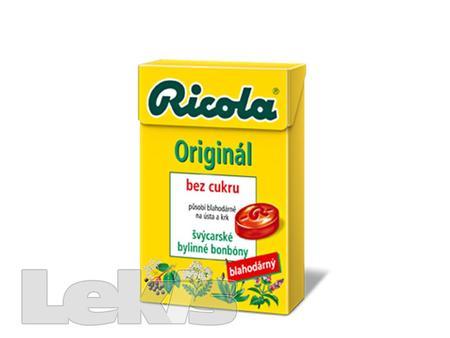 RICOLA Originalni bylinna smes 40g bez cukru