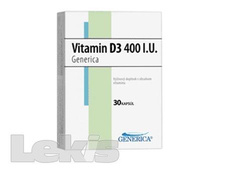 Vitamin D3 400 I.U. Generica cps.30