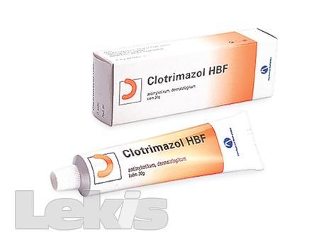 CLOTRIMAZOL HBF drm crm 1x20g 1%
