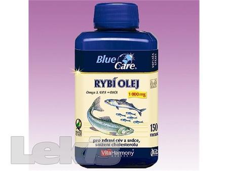 VitaHarmony Rybi olej Omega 3 1000 mg XXL tob.150