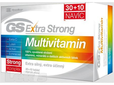 GS Extra Strong Multivitamin tbl 30+10