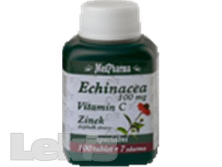 Echinacea+vitamín C+zinek tbl 107