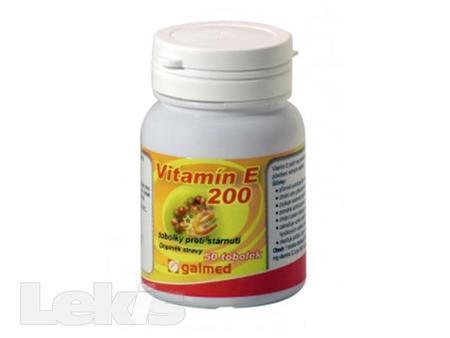 Vitamín E 200mg  Galmed tob 50