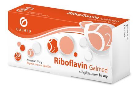 Riboflavin Galmed tbl 30x10mg