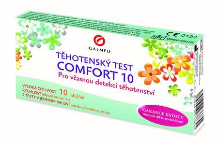 Test těhotenský  GALMED Comfort 10 hCG 2ks
