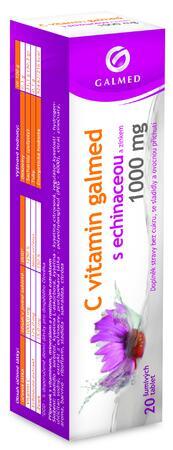 Vitamin C 1000mg Galmed s echinaceou eff tbl 20