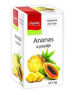 Čaj Apotheke Ananas a papaja 20x2g