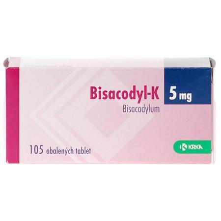 BISACODYL-K drg 105x5mg