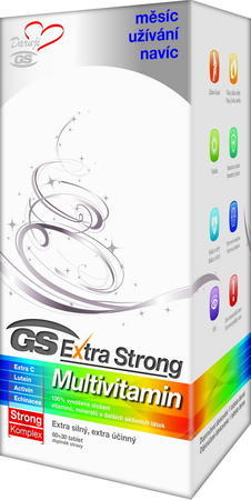 GS Extra Strong Multivitamin tbl.60+30 akce Vánoce 2016