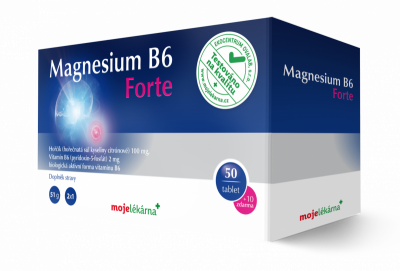 Moje lékárna Magnesium B6 Forte  50+10 tbl - 1