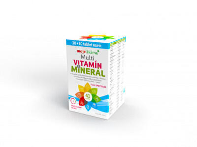 Moje lékárna Multivitamin Mineral tbl 30+10 - 1