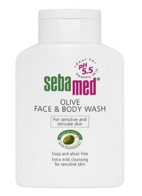SEBAMED Mycí emulze obličej a tělo olivová 200ml
