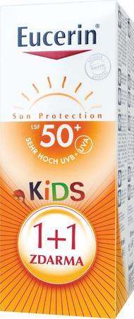 EUCERIN SUN Dětské mléko na op. SPF50 1+1 ZDARMA