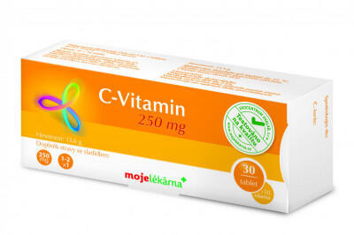 Moje lékárna Vitamín C 250mg tbl 30+10 - 1