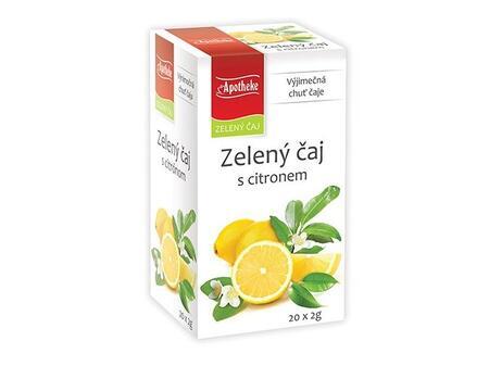 Čaj Apotheke Zeleny caj s citronem 20x2g n.s.
